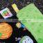 China wholesale skin friendly soft touch microfiber minky baby drool pad