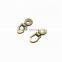 Hot Sale Brass Metal D--Ring Shoe Lace Hook For Shoes/Boot