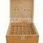 High quality wooden essential oil Bottle storage box wood box