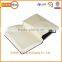 Best Quality Custom Design Cute Cover Writing Leather Print Paper Line Note Book