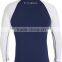 MEN'S REGULAR FIT UV50+ NYLON LYCRA LONG SLEEVE SURFING RASH GUARD/ SPANDEX TOP