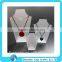 High quality luxury elegant countertop bust acrylic display for single necklace