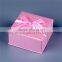 Colorful Cheap Price Small Jewelry Box With Silk Ribbon