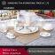 High quality royal style ceramic dinner sets