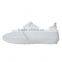 OEM hand made shoes with mark thread decoration,pure white shoes,white nursing shoes