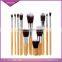 Wholesale Professional Kabuki Beauty Makeup Brushes, Bamboo Handle Makeup Brush Set