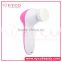 5 in1Electric Wash Face Machine Pro Face Massager Facial Pore Cleaner Body Cleaning Massage Mini Skin Beauty Massage EYCO BEAUTY