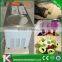 Double round pans fried ice cream roll machine with pedal defrost