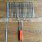 Wholesale Hot Sell High Quality Stainless Steel Mesh Bbq Grill With Long Handle for Bbq