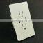 Usb plug wall socket American power strip with dual usb port