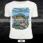 in stock customer design cotton polyster fishing t-shirt