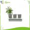Cheap and classic metal planter set of 3 metal flower pot