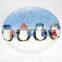 Round Plastic Plate/ PP Durable Plastic tableware / Dish