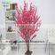 SJZJN 312 Mini Bansai Artificial Peach Blossom Tree /Potted Peach Blossom Tree High Quality