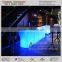led lighting color changing L-shape bar counter for club reception (BC110)