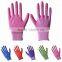 SunnyHope 2017 popular made in China nitrile coated women's garden gloves