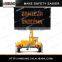 EU Series Portable Message Signs For Traffic Management, Outdoor Trailer Mounted VMS
