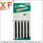 XF-T86ZC 5pcs HCS ground teeth jig saw blades cutter for plaster