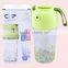 250 ML Single Wall Plastic Clear Drinking Water Bottle With Lid