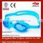 One color one peice for children flexible free swimming goggles