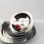 Custom made deep thick wall stainless steel dinner plate & dishes