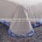 2016 jacquard lake blue satin 4pcs bedding sets including duvet cover bed sheet pillowcases set twin king queen full size.