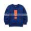 New Cotton Long Sleeve Chest Print Children Sweatshirt