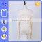 Sexy V neckline pure crochet loosely long sleeves relaxed fit cotton t-shirt