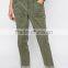 2016 Autumn high quality ladies khaki casual trousers