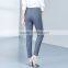 2017 spring summer new black Haren pants waist trousers female loose nine cigarette pants custom