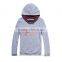 2016 NEW style top trend tall plain grey pull over  work hoody unisex hoodie