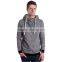 Blank Custom Hoodie High Neck Grey Hoody Korean Fashion Hoodies