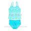 Top Selling Bright Green Baby Girl Swim Suits Swimwear