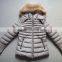 Women Fake Fur Hood Winter Padding Jacket