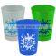 USA Made 12 oz Smooth-Sided Transparent Stadium Cup - comes with your logo