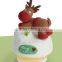 Clay Christmas craft decorations xmas with christmas reindeer