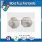 Made in Taiwan Transparent or Colored Nylon Plastic Hexagon Nuts