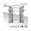 Heavy duty commercial power rack home gym fitness equipment