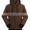 professional high quality men fleece hooded winter jacket factory