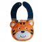fancy lion cotton infant bibs