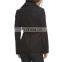 CHEFON Wool-Blend Storm Flap Coat CFB003