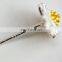 Tiny Charming Daisy Flower Earrings 925 silver Stud