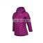 woman plus size windbreaker down jacket shiny shell