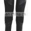 wholesale 2015 fashion women stretch knit panel leather legging stretch pants