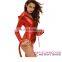 Cosplay Sexy Devilish Hottie Long Tail Hooded Halloween Romper Costume