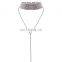 New design fashion diamond gems choker for lady's jewelry ,dress accessories jewelry