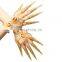 BestDance New Belly Dance Finger Accessories Dancing Peacock Nails Bracelet Indian Golden Finger