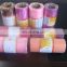 2015 best selling colorful organza fabric roll flower gift wrapping organza roll