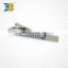 Different types low price zinc alloy material tie clip with custom logo