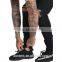 OEM Custom Men in tight jeans rip skinny distressed spray on denim jeans factory
